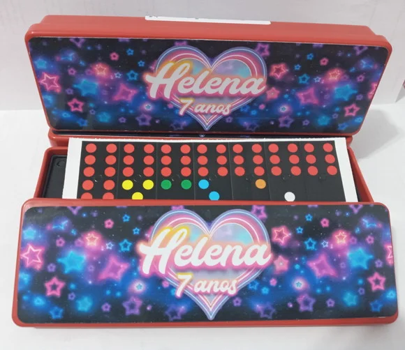 Domino Personalizado Neon