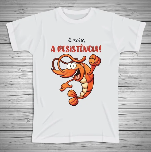Camiseta Política É noix, a resistência!