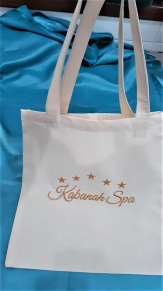 Ecobag em Algodão cru 45 x45cm
