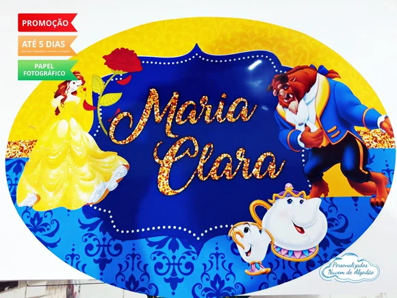 Elipse A Bela e a Fera 40x55