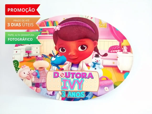 Elipse Doutora Brinquedos 41x28