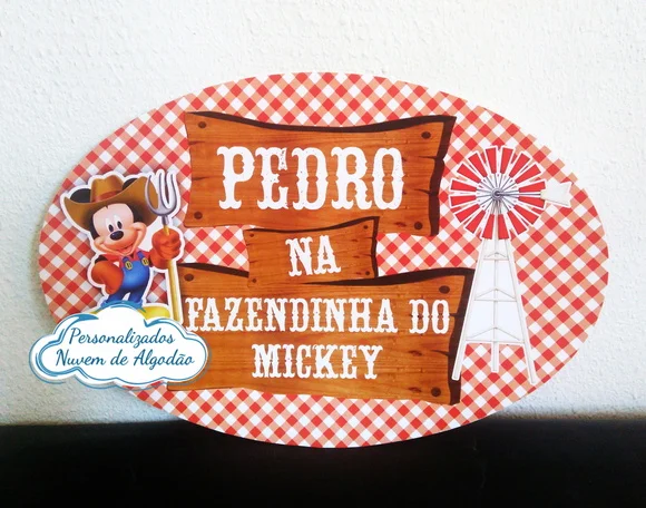 Elipse - Fazendinha do Mickey 41x28