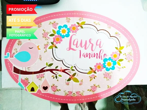Elipse Jardim Encantado 55x40
