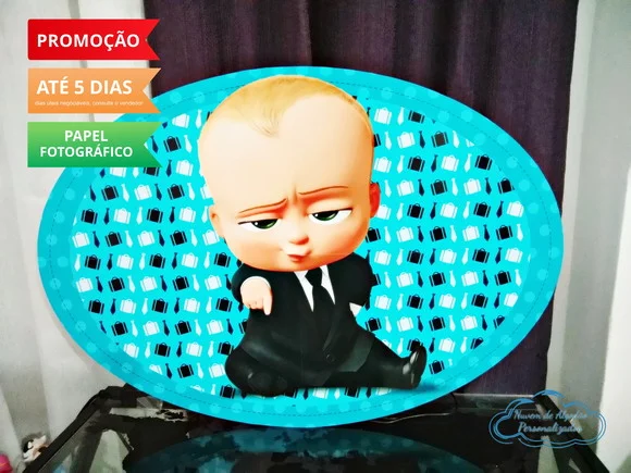 Elipse Poderoso Chefinho 55x40