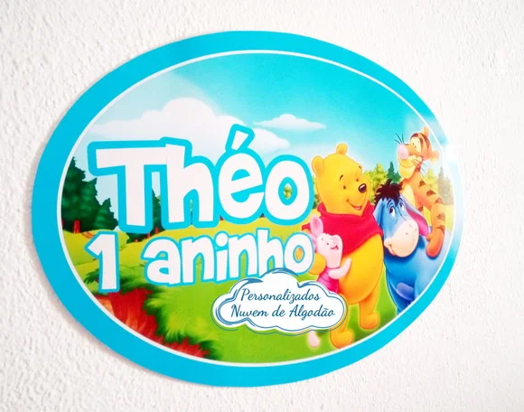 Elipse Ursinho Pooh 55x40