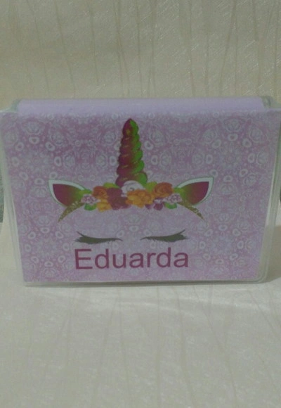 Estojo de Pintura 18 Peças Unicórnio