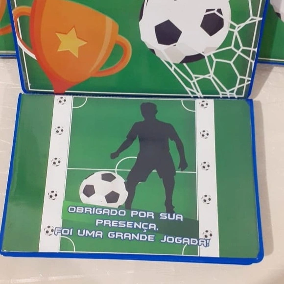 Estojo de Pintura Aquarela Futebol