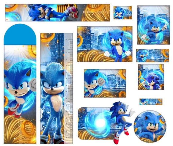 Etiqueta Escolar Digital Sonic