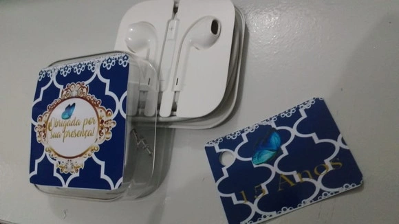 Fone de Ouvido Personalizado 15 anos