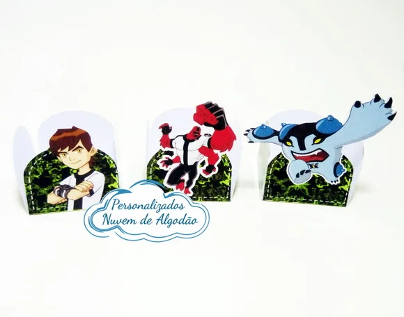 Forminha de doces Ben 10