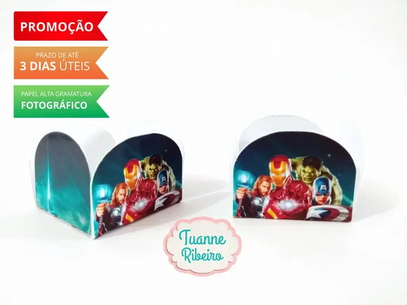 Forminha de doces - Vingadores