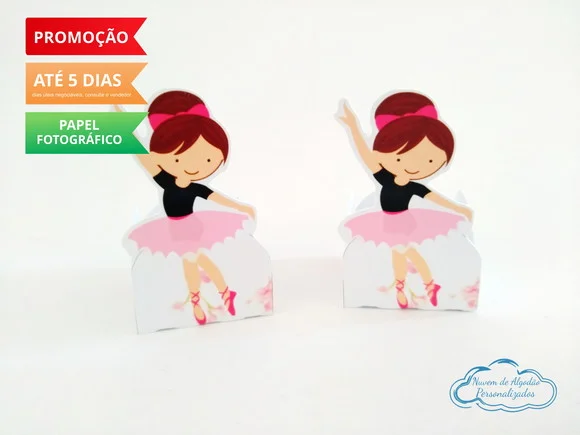Forminha de docinho Bailarina