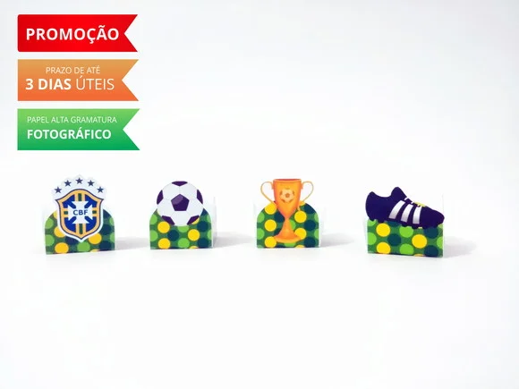 Forminha de docinho futebol