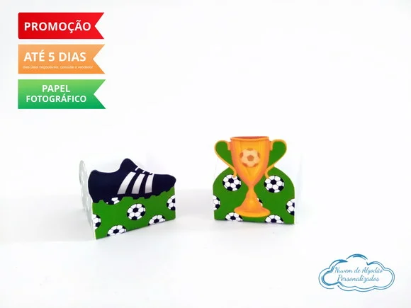 Forminha de docinho Futebol