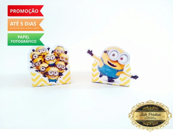 Forminhas para doces Minions
