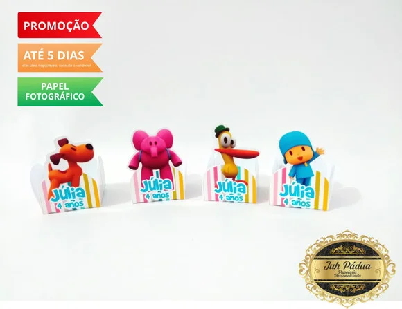 Forminhas para doces Pocoyo