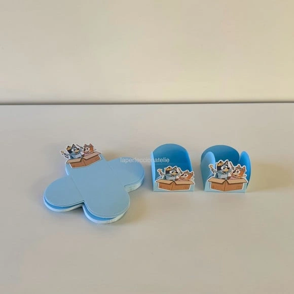 Forminhas Personalizadas Bluey