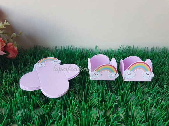 Forminhas Personalizadas Chuva de Amor
