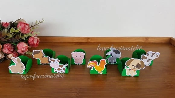 Forminhas Personalizadas Fazendinha