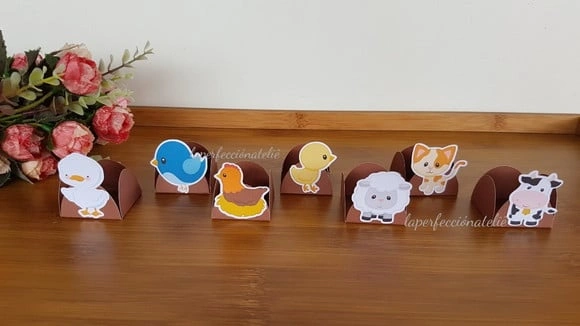 Forminhas Personalizadas Fazendinha