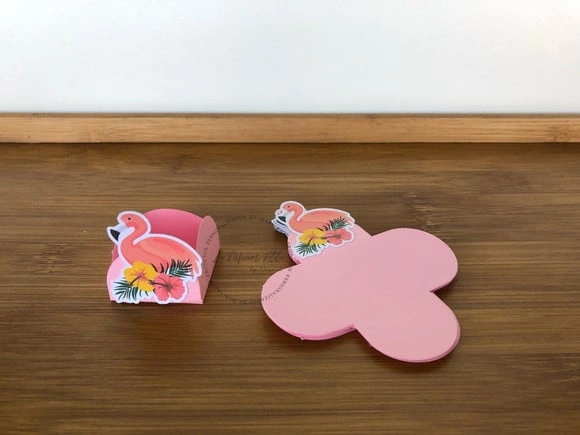 Forminhas Personalizadas Flamingo
