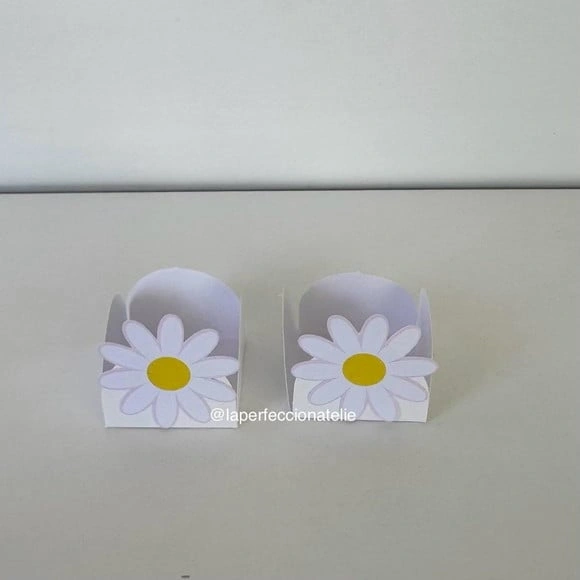 Forminhas Personalizadas Margaridas