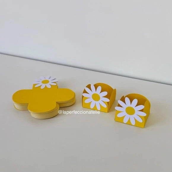 Forminhas Personalizadas Margaridas