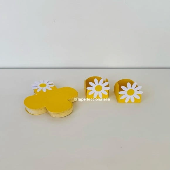 Forminhas Personalizadas Margaridas