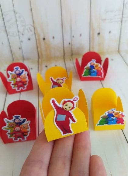 Forminhas Personalizadas para Docinhos Teletubbies