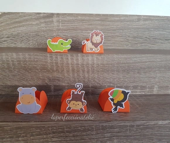 Forminhas Personalizadas Safari