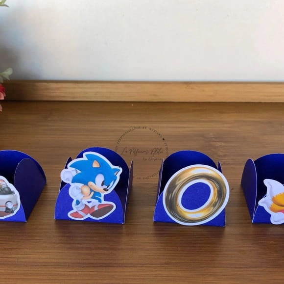 Forminhas Personalizadas Sonic