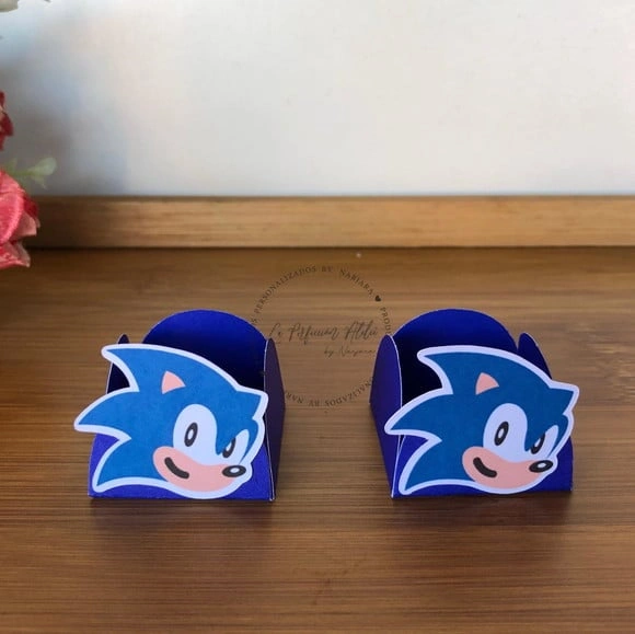 Forminhas Personalizadas Sonic