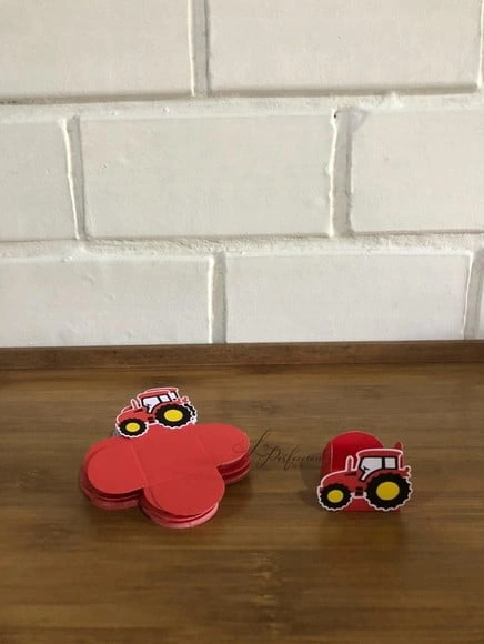 Forminhas Personalizadas Trator