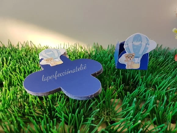 Forminhas Personalizadas Ursinho Baloeiro