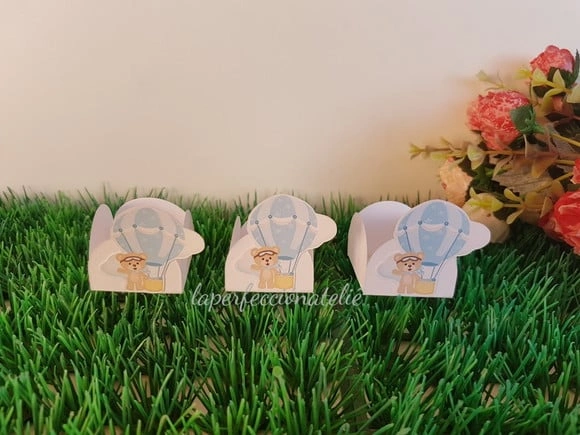 Forminhas Personalizadas Ursinho Baloeiro