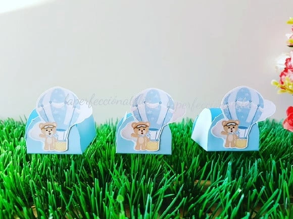 Forminhas Personalizadas Ursinho Baloeiro