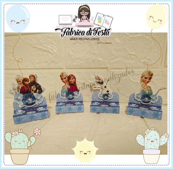 20 Lembrancinhas de Aniversário Infantil Frozen Festa