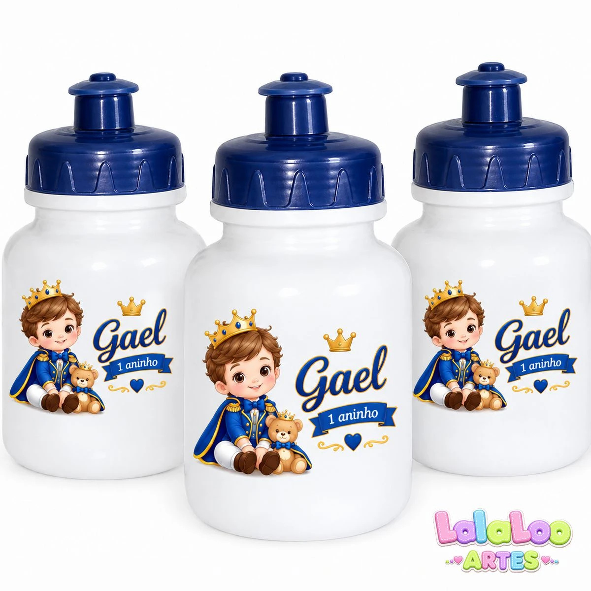 Garrafinha Squeeze Lembrancinha Reinado