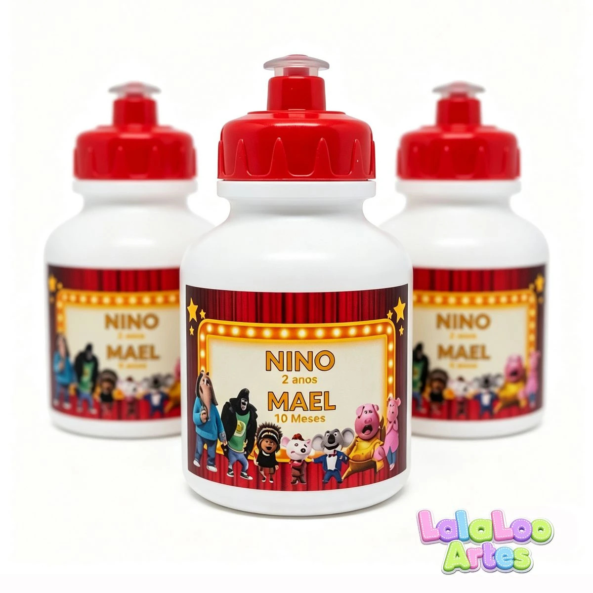 Garrafinha Squeeze Sing Personalizada