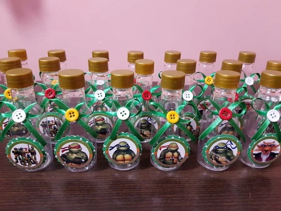 Garrafinha Tartarugas Ninjas
