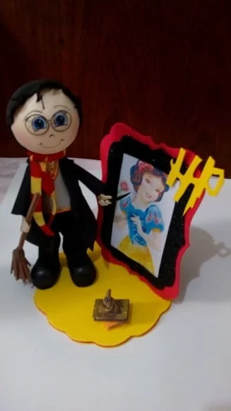 Harry Potter em Eva 3d com Porta Retrato