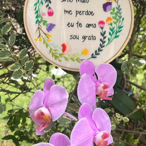 Hoponopono - Bordado em Bastidor