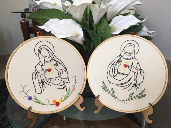 Imaculado Coração e Sagrado Coração