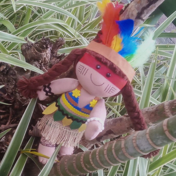 Índia Boneca de Pano