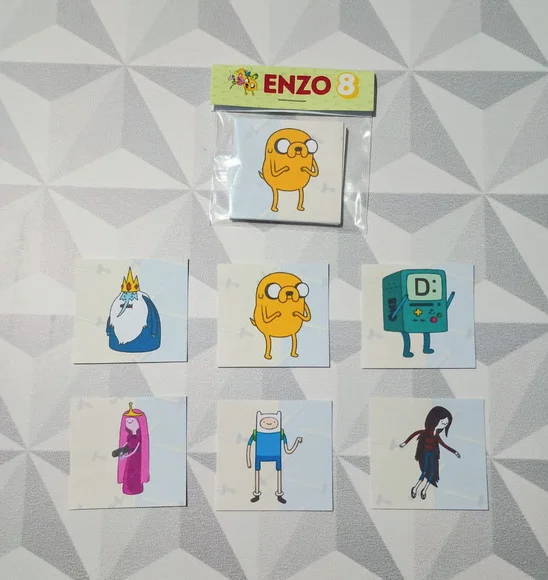 Jogo da Memória Brinde Personalizado Hora de Aventura