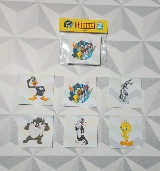 Jogo da Memória Brinde Personalizado Looney Tunes