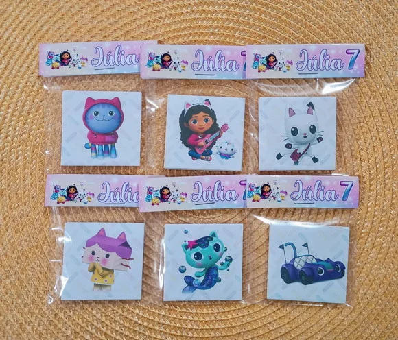 Jogo da Memória Casa Mágica da Gabby Brinde Personalizado