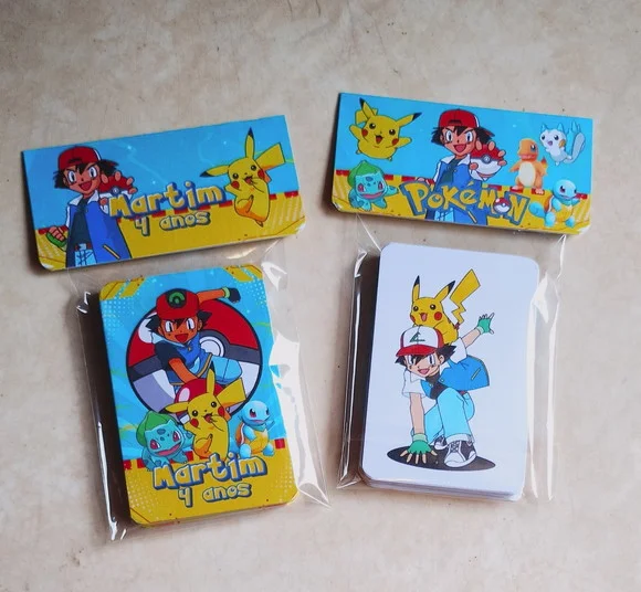Jogo da Memória Personalizado Pokémon Pikachu 23 Cartas