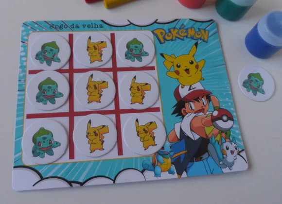 Jogo da Velha Personalizado Vários Temas