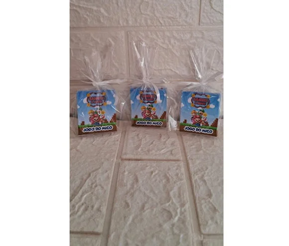 Jogo do Mico Super Mario Lembrancinha Personalizada 15 un